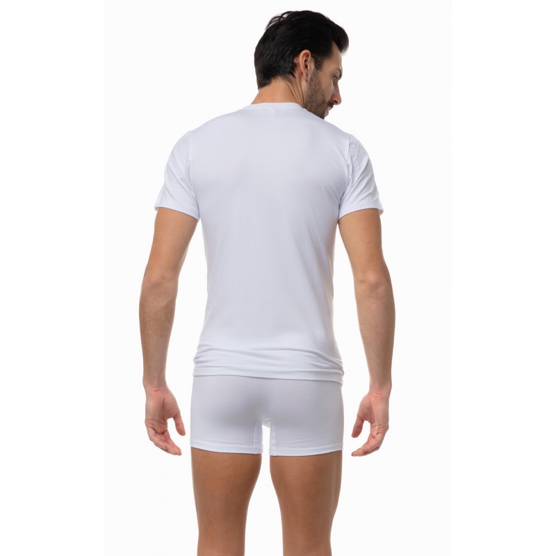 ΦΑΝΕΛΑ ΑΝΔΡΩΝ ΚΟΝΤΟ ΜΑΝΙΚΙ "TENCEL" MINERVA