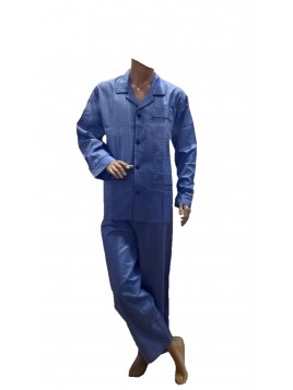 ΠΥΖΑΜΑ ΑΝΔΡΩΝ ΘΕΡΙΝΗ ΜΑΚΡΥΜΑΝΙΚΗ ΜΕ ΜΑΚΡΥ ΠΑΝΤΕΛΟΝΙ ΕΜΠΡΙΜΕ LA NOTTE