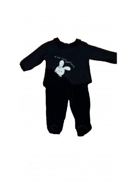 Ersas Σέτ Βρεφικό Βελουτέ Unisex Blue