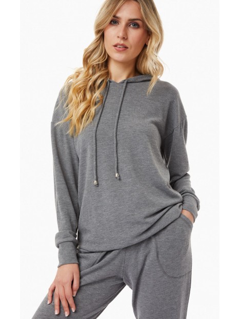 HOODIE ΓΥΝAIKEO ΠΛΕΚΤO VISCΟZ MINERVA