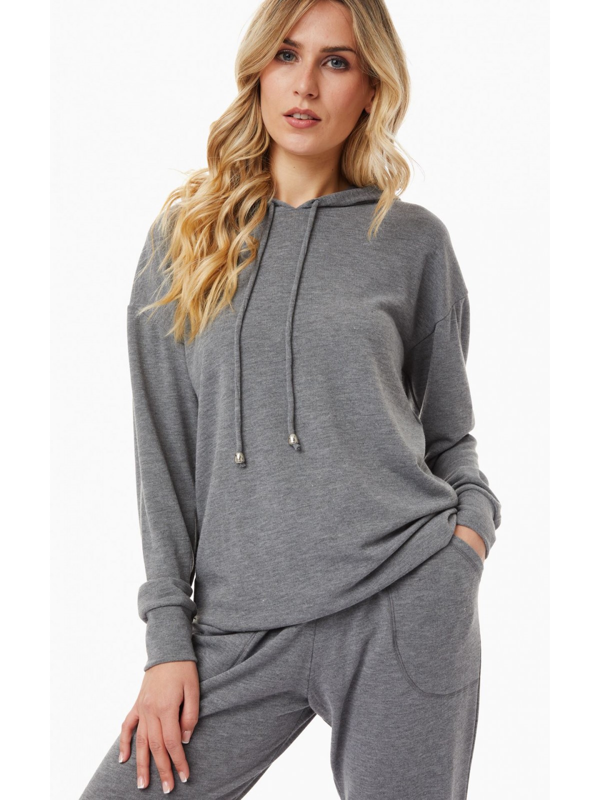 HOODIE ΓΥΝAIKEO ΠΛΕΚΤO VISCΟZ MINERVA