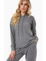 HOODIE ΓΥΝAIKEO ΠΛΕΚΤO VISCΟZ MINERVA