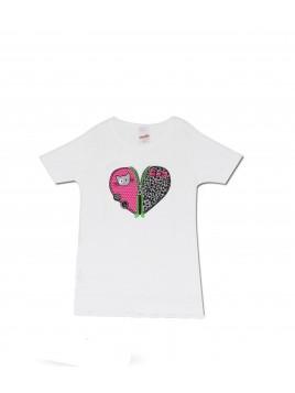 ΦΑΝΕΛΑ ΚΟΡΙΤΣΙΩΝ ΚΟΝΤΟ ΜΑΝΙΚΙ "HEART-ZIPPER" MINERVA