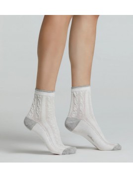 Pompea CZ Loto Κάλτσα Γυναικεία Contrasting