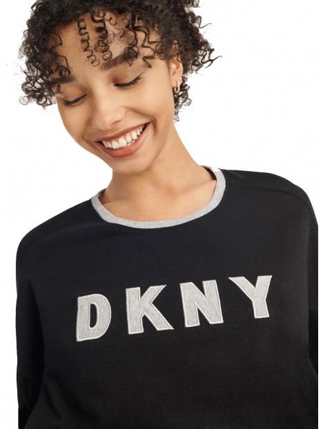 DKNY Long Sleeve Top And Jogger Basic Set