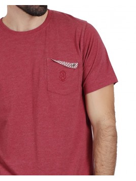 ΠΥΖΑΜΑ ΑΝΔΡΩΝ ΒΑΜΒΑΚΕΡΗ  "BORDEAUX SCARF" ADMAS