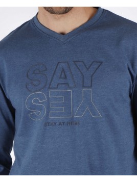 ΠΥΖΑΜΑ ΓΥΝΑΙΚΕΙΑ "LOVE LOU LOU "  ADMAS