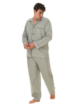 ΠΥΖΑΜΑ ΑΝΔΡΩΝ .ΒΑΜΒΑΚΕΡΗ ΦΑΝΕΛΛΑ ΕΜΠΡΙΜΕ LA NOTTE