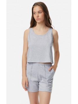 ΠΥΖ.ΓΥΝ.H/W SHORTS POCKETS 100%ΒΑΜΒ ΜΕΛ