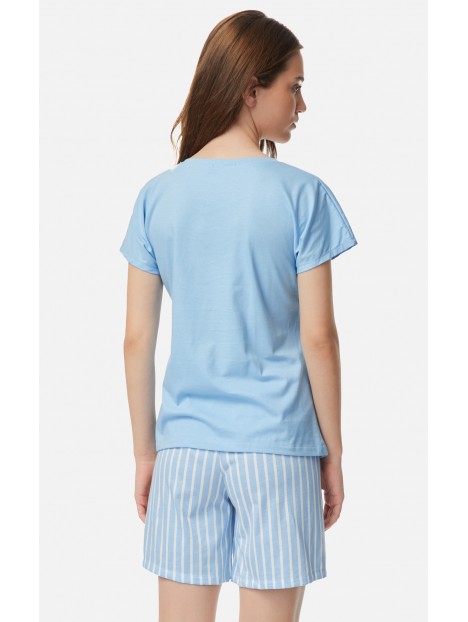 ΠΥΖ.ΓΥΝ.L/SHORTS FISH  100%ΒΑΜΒΑΚΙ