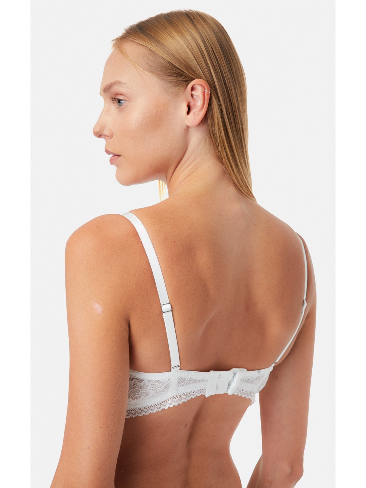 BRA STRPL P/UP LINGR BRIDAL 85%PA-15%EL/100%PES