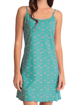 Lydia Creations Νυκτικό Γυναικείο Αμάνικο Bees