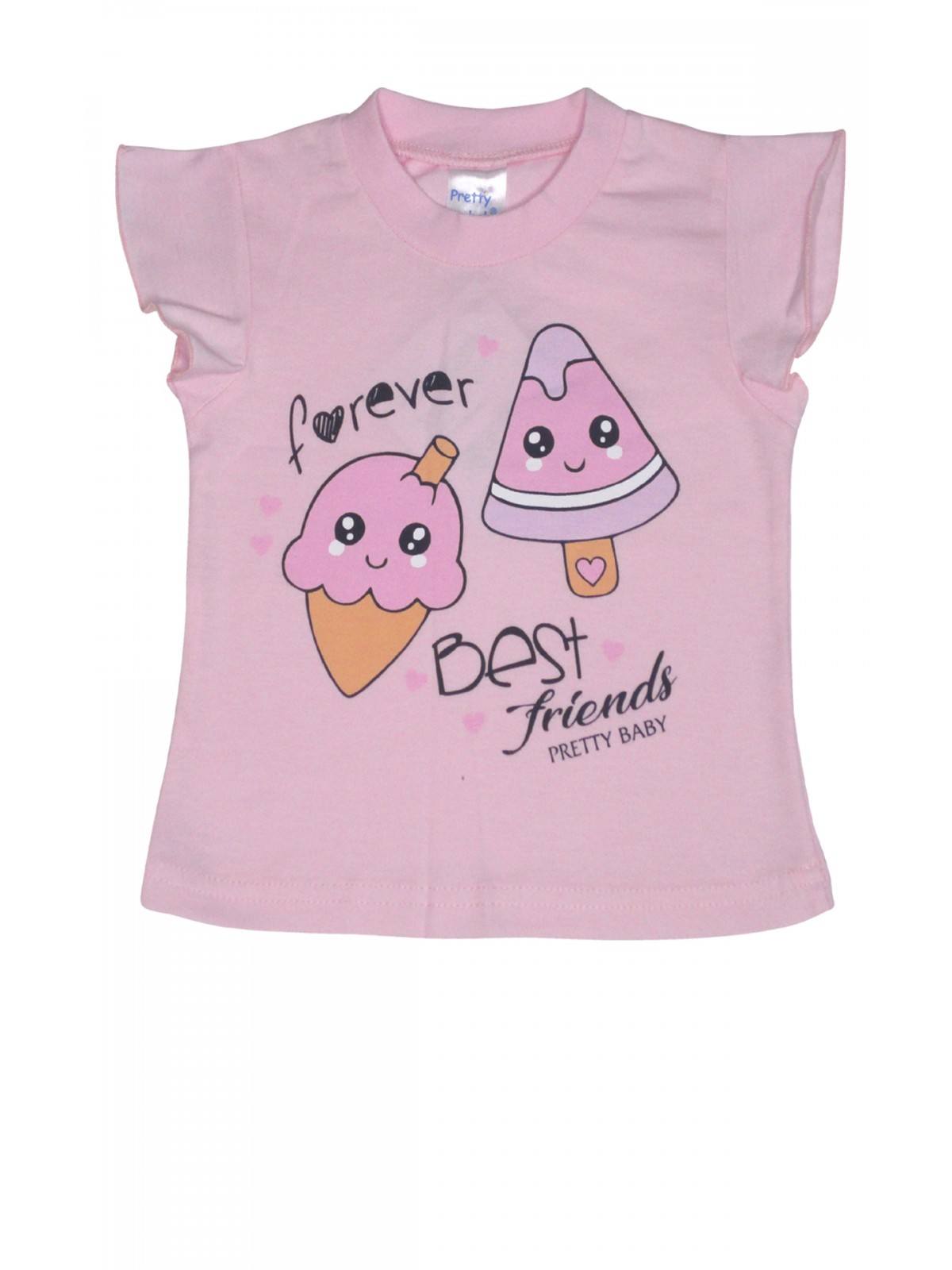 Pretty Baby Ice Cream Πυτζάμα Κοριτσιών Θερινή