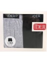 IDER 2Pack Μπόξερ Ανδρών Μονόχρωμα