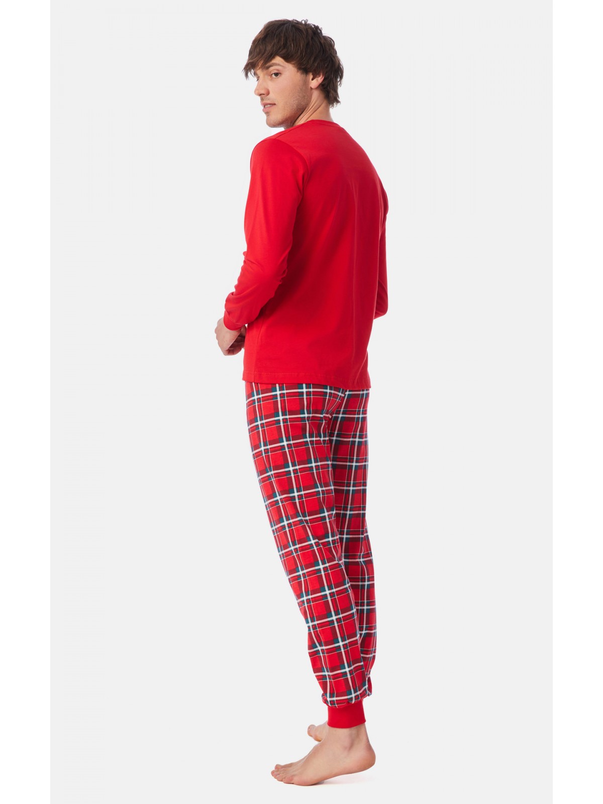 Minerva X-mas Unisex Εμπριμέ Πυτζάμα