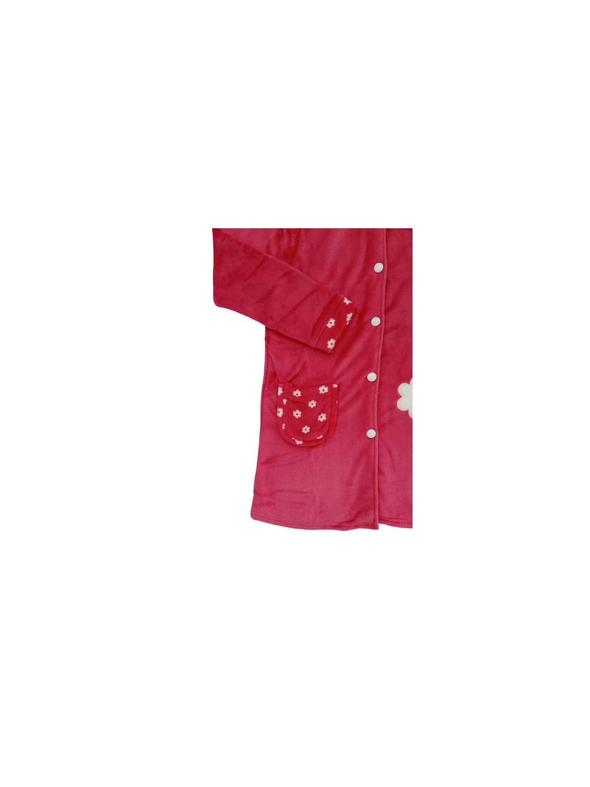 Lydia Creations Ρόμπα Γυναικεία Μονόχρωμη Coral Fleece