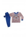 ΠYZΑΜΑ  BABY UNISEX VELV.H 80%ΒΑΜΒΑΚΙ- 20%ΠΟΛΥΕΣΤΕΡ