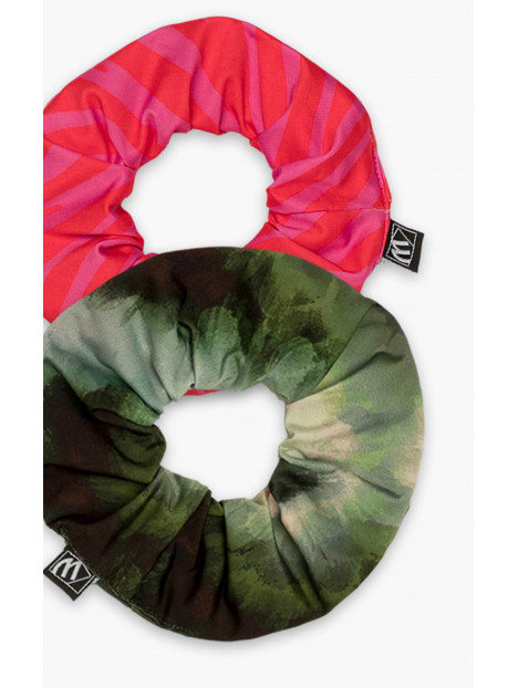 Minerva 2Pack Scrunchy Μαλλιών Πολύχρωμα