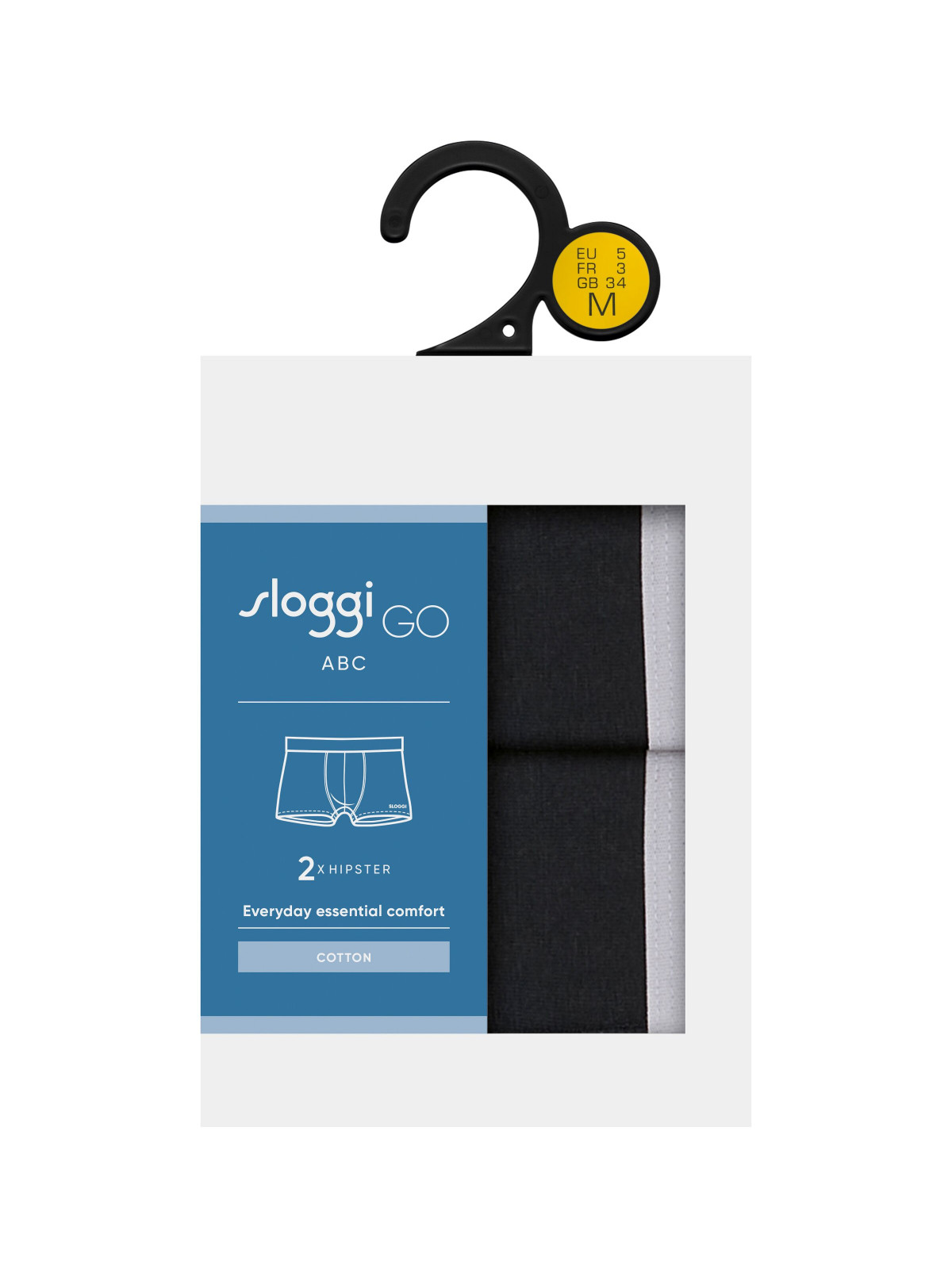 Sloggi Men Go  ABC Hipster Ανδρικά Μποξεράκια  2Pack