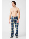 NAVY-YELLOW PLAID