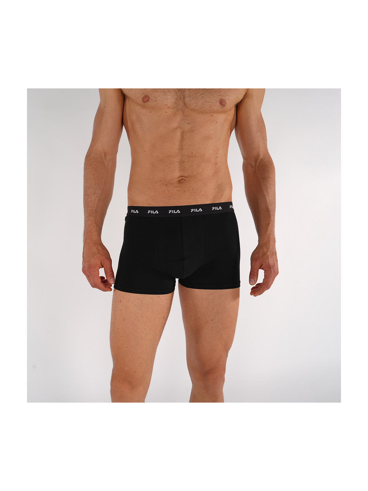 Fila 2Pack Μπόξερ Ανδρικά Bielastic Logo Band