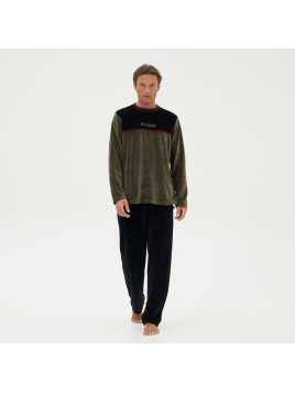 ΠΥΖΑΜΑ ΑΝΔΡ. "CLASSIC VELOUR" 80%BAMB. 20%POL