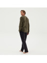 ΠΥΖΑΜΑ ΑΝΔΡ. "V-NECK VELOUR" 80%BAMB. 20%POL