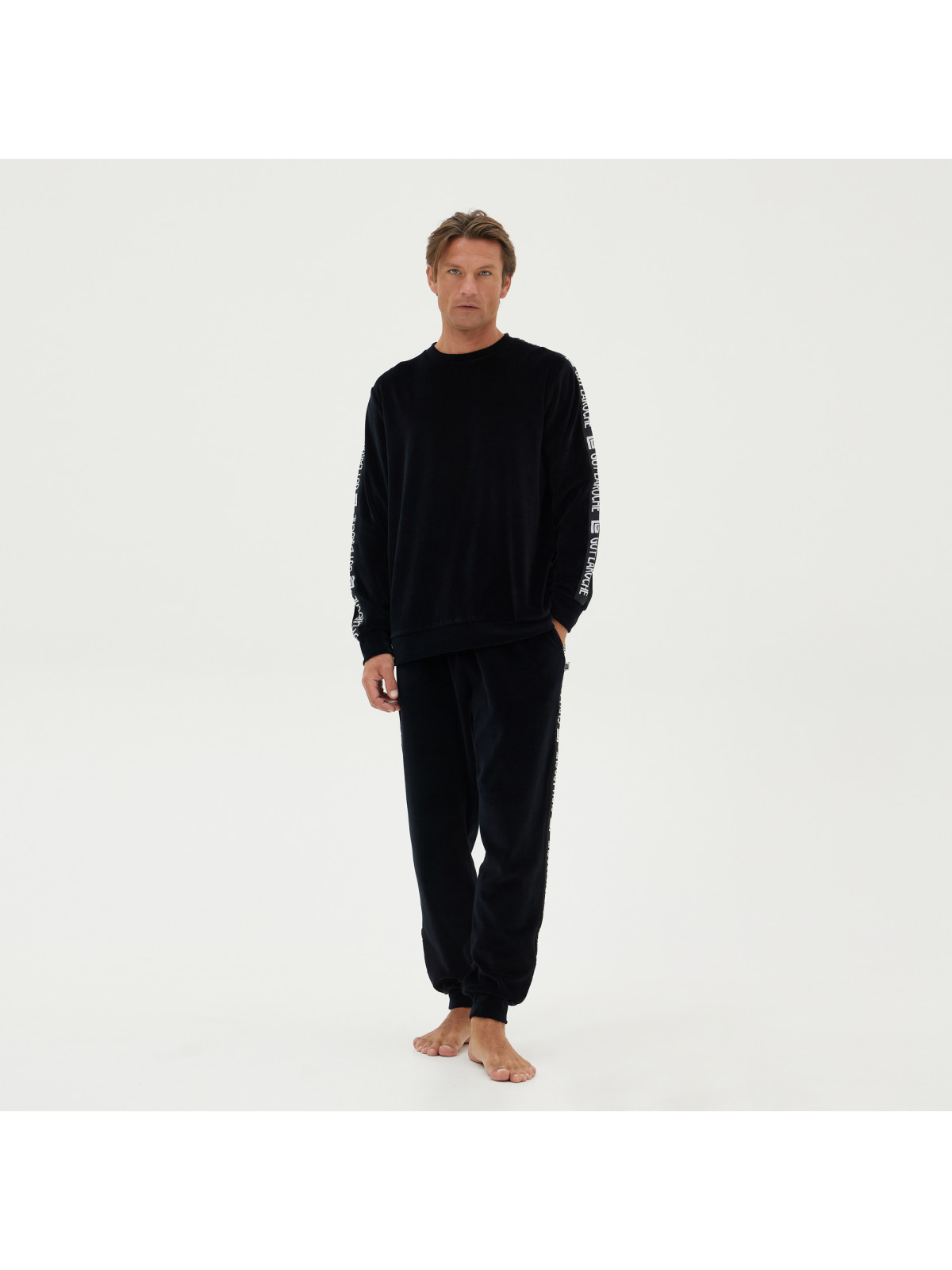 ΠΥΖΑΜΑ ΑΝΔΡ. "SPORTIVE VELOUR" 80%BAMB. 20%POL