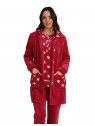 Lydia Creations Ρόμπα Γυναικεία  Coral Fleece