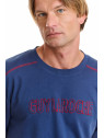 ΠΥΖΑΜΑ ΑΝΔΡ. INTERLOCK 100%BAMBAKI EMBROIDERY