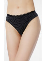 Minerva Fimelle Elegance Γυναικείο Slip Brazilian με Δαντέλα Modal