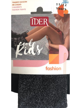 Ider Καλσόν Παιδικό 50Den Φιλέ Lurex