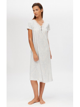 Minerva Maternity Γυναικεία Αμάνικη Μπριτέλα Νυχτικιά