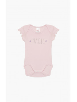 Minerva Unicorn 2Pack Βαμβακερά Κορμάκια Βρεφικά Κοντομάνικα SS24