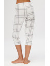 GREY-PINK PLAID