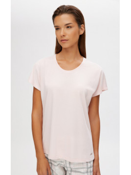 Minerva Zebra Κουμπωτή Κοντομάνικη Κάπρι Γυναικεία Πυτζάμα