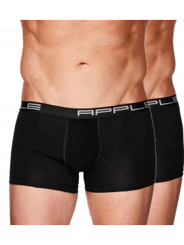 Apple  2Pack Μπόξερ Ανδρικά με Εξωτερικό Λαστιχο