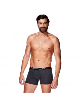 Apple  2Pack Μπόξερ Ανδρικά με Εξωτερικό Λαστιχο