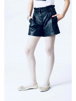 Ider Διχτυωτό Ελαστικό Καλσόν με Ιριδίζωντα Στράς