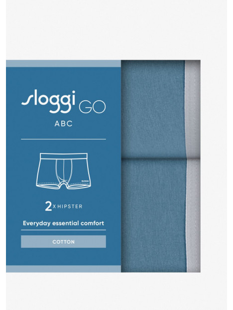 Sloggi Men Go  ABC Hipster Ανδρικά Μποξεράκια  2Pack