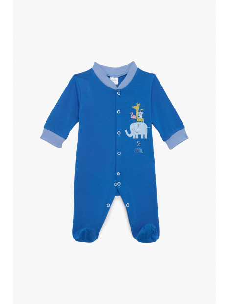 Pretty Baby Sleepy Βαμβακερό Φορμάκι Βρεφικό Μακρυμάνικο SS24