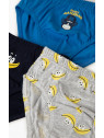 Minerva Bananas 3Pack Παιδικό / Εφηβικό Σλιπ