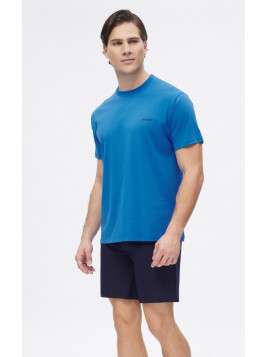 Minerva Cross Ανδρική Πυτζάμα 3 τεμαχίων με τσέπη & πατιλέτα