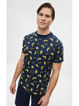 Minerva Bananas Κοντομάνικη Ανδρική Πυτζάμα