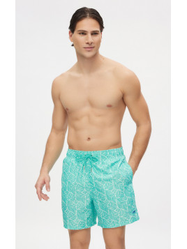 Minerva Μαγιό Βερμούδα Ανδρών Soft Εμπριμέ