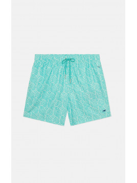 Minerva Μαγιό Βερμούδα Ανδρών Soft Εμπριμέ