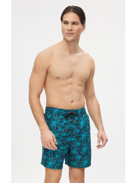 Minerva Μαγιό Βερμούδα Ανδρών Soft Εμπριμέ