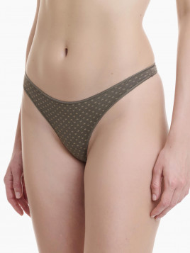 Walk 2PackThong Γυναικεία Bamboo All Over Prints