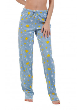 Mei  Χειμερινό Γυναικείο Παντελόνι Πιτζάμας Stars