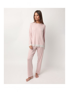 ADMAS Summer Vibes Γυναικεία Πιτζάμα Κάπρι  με Κοντά Μανίκια